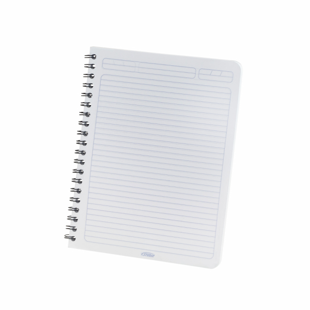 CUADERNO DOBLE ANILLO VIVO 100H. 239956 RAYADO (42)