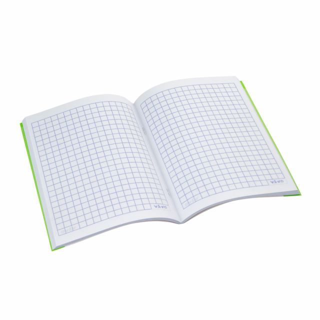 CUADERNO ENGRAPADO VIVO 100H. 239972 CUAD.8MM (72)