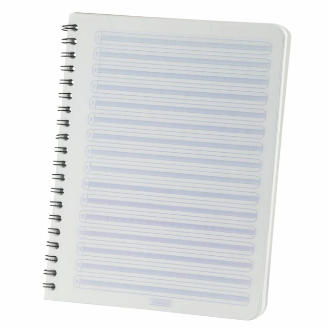 CUADERNO DOBLE ANILLO VIVO 70H. 239953 DOBLE LINEA (100)