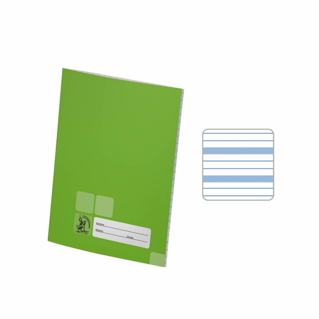 CUADERNO ENGRAPADO CONQUISTADOR 40H. 3190 DOBLE LINEA (220)