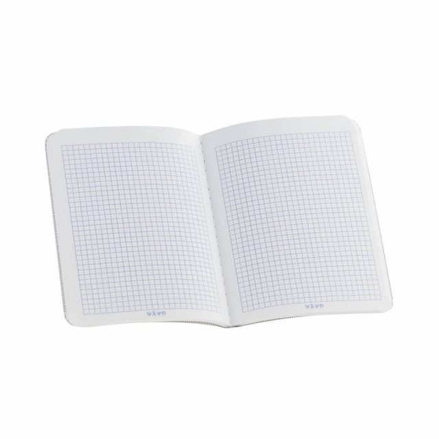 CUADERNO COSIDO VIVO 100H. PEQUEÑO 239967 CUADROS 5MM. (72)