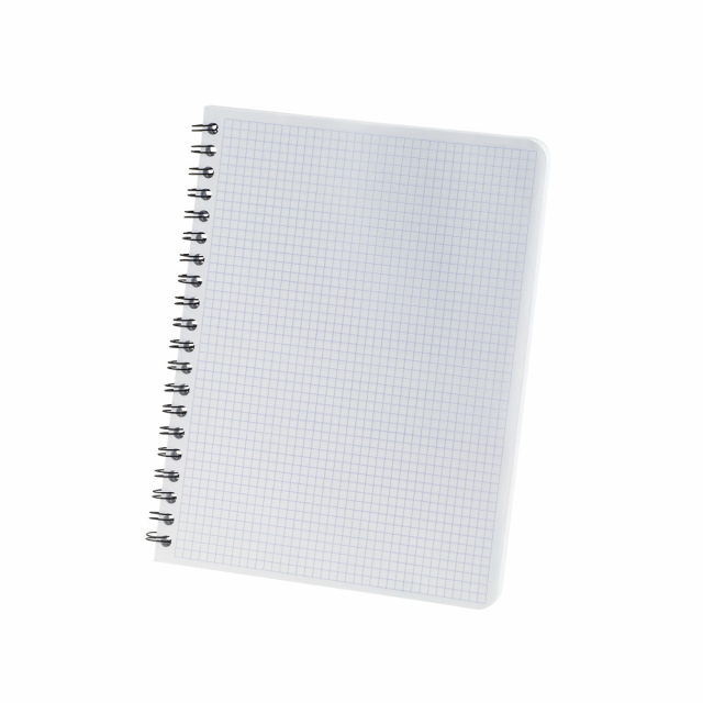CUADERNO DOBLE ANILLO PACASA 229965 100H. C/DISEÑO CUADROS 5MM (72)