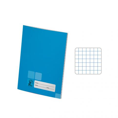 Cuaderno Engrapado Pequeño Conquistador 80 Hojas Cuadros