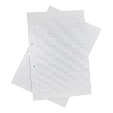 Studio Hojas tamaño carta con líneas 100 und