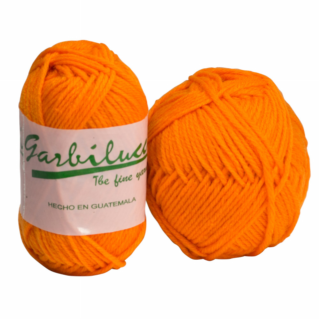 Garbilucci Bola de Lana Color Naranja