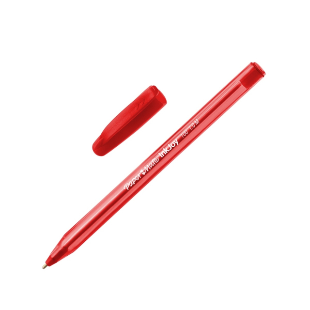 Paper Mate Kilometrico Lapicero tinta color roja punto medio