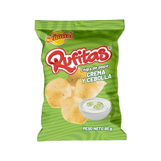 Rufitas Crema Y Cebolla Señorial 85 gr.