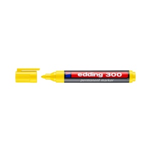 Edding 360 Marcador para pizarra punto grueso color amarillo recargable