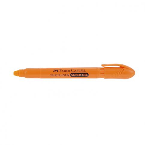 Faber Castell Resaltador Super Gel color anaranjado