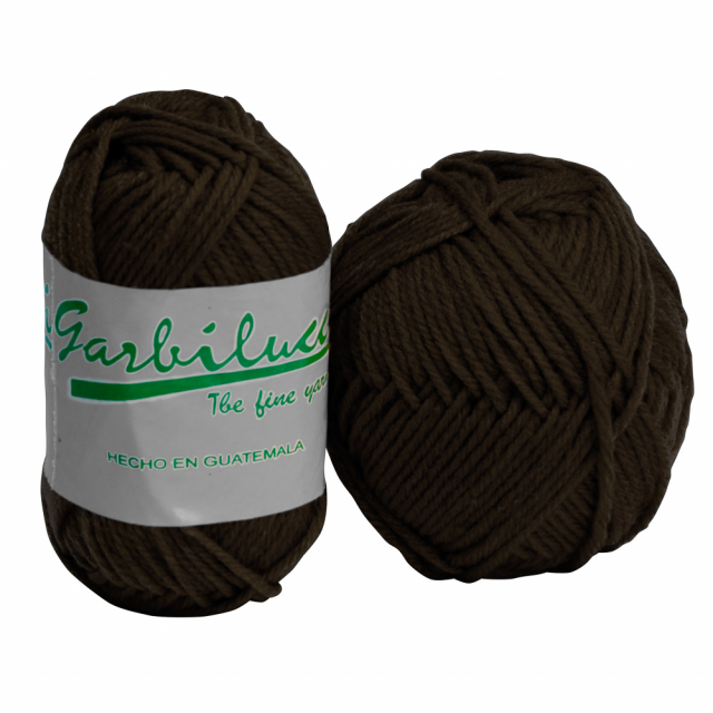 Garbilucci Bola de Lana Color Cafe Obscuro