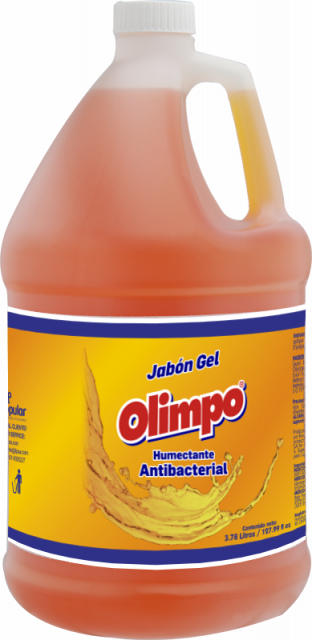 Jabón liquido Olimpo antibacterial Original 3789 ml