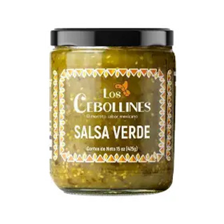 Salsa Verde Los Cebollines 15oz
