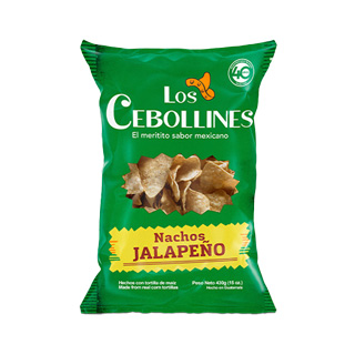 Nacho Jalapeño Cebollines 430 gramos