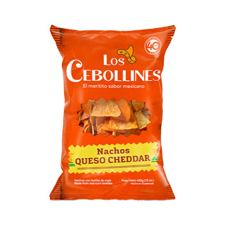 Nacho queso Cebollines 390 g