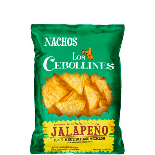 Nacho jalapeños Cebollines 110 g