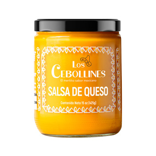Salsa queso cheddar Los Cebollines 425gr