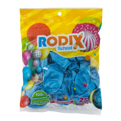 GLOBO RODIX NO.9 BX25 METALICO CELESTE (200)