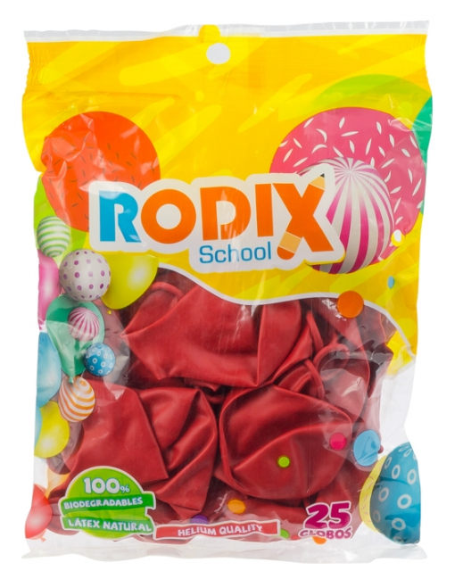 GLOBO RODIX NO.9 BX25 ROJO (200)