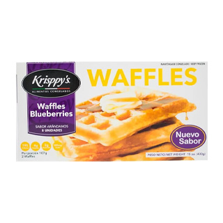 Waffles blue berry Krisppys 430 g