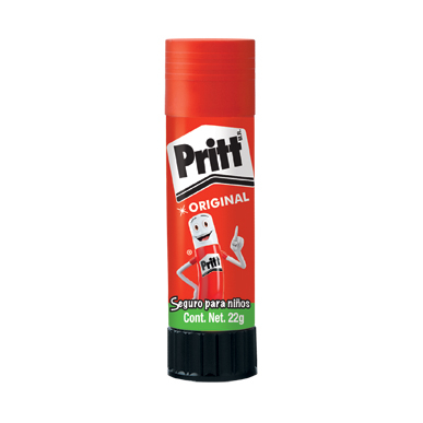 GOMA EN BARRA PRITT 22 GRS . (10X12)