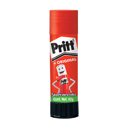 GOMA EN BARRA PRITT 42 GRS. (10X5)