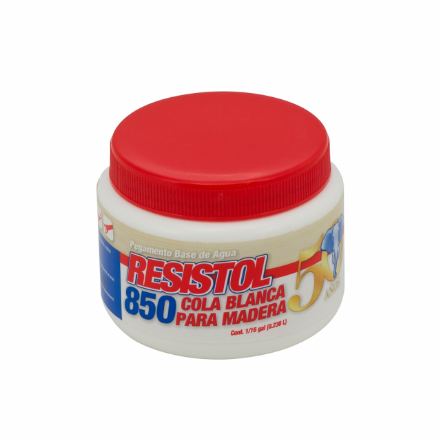 GOMA RESISTOL 850 P/MADERA 1/16 GAL. (48)