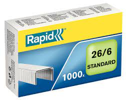 GRAPAS RAPID 26/6 STANDARD CX1000 (200)