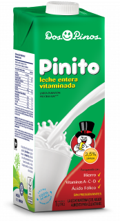 Leche pinito tetra brik Dos Pinos 1 l