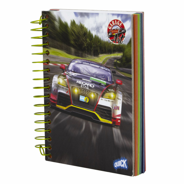 LIBRETA C/ESPIRAL QUICK 150H. T/DURA GARAGE ART (108)