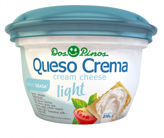 Queso crema light Dos Pinos 210 g