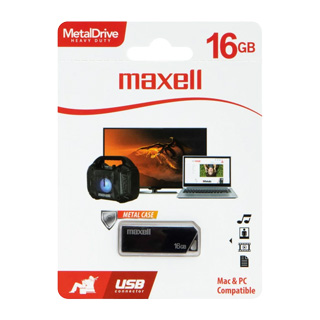 MEMORIA MAXELL USB 16GB METAL CASE