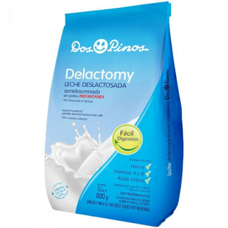 Leche polvo Delactomy Dos Pinos 800 g deslactosado