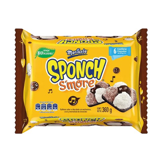 Galletas sponch smore Marinela 360 g