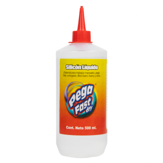 SILICON LIQUIDO PEGAFAST 500 ML. (6X6)