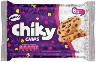 Galleta chips paquete Chiky Pozuelo 6 und