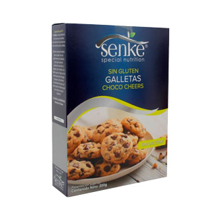 Galletas Senke Sin Gluten Sin Lactosa Choco Chips 200g