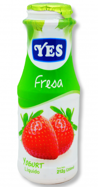 Yogurt líquido fresa Yes 200 ml