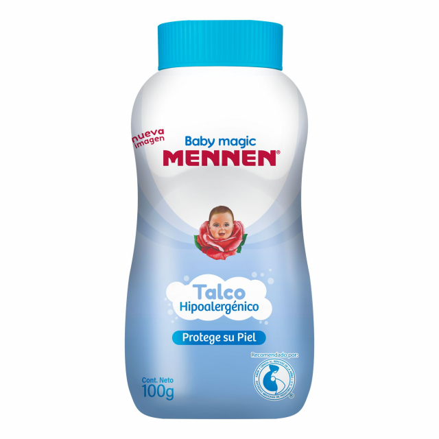 Talco para Bebés Mennen Baby Magic Azul 100 g
