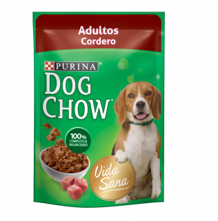 Alimento húmedo perro todas las razas cordero Dog Chow 100g
