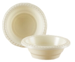 Plato hondo no.6 biodegradable Edeca 25 uds
