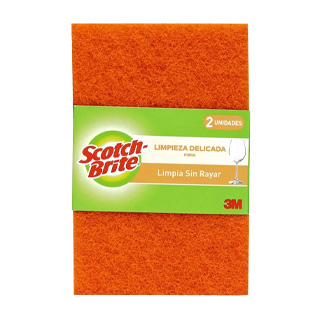 Esponja limpieza delicada cero rayas cocina Scotch-Brite® 2 und