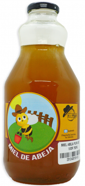 Miel de Abeja Pura De A Sombrero 750 ml
