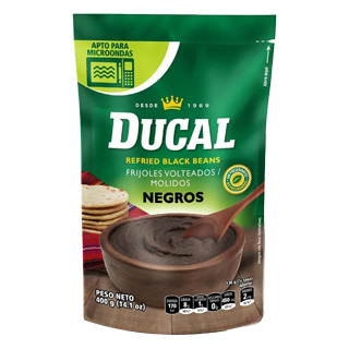 Frijol Negro Volteado Doypack Ducal 400gr.