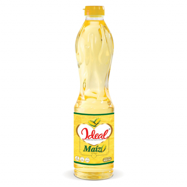 Aceite Vegetal Maiz Ideal 800ml.
