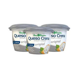 Queso crema taza Dos Pinos 350 gramos 3 pack