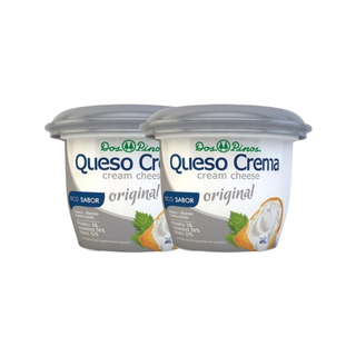 Queso crema taza Dos Pinos 650 gramos 2 pack