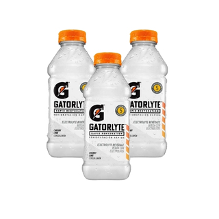 Bebida hidratante Gatorlyte sabor cereza limon 591ml 3 pack