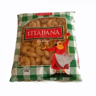Pasta Coditos L'Italiana 200 gr.