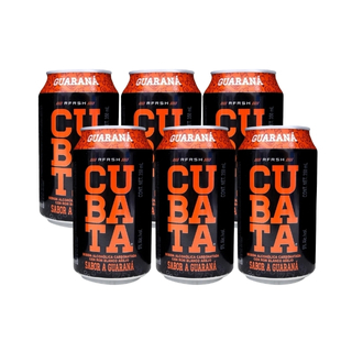 Cubata sabor guarana lata 350ml 6 pack