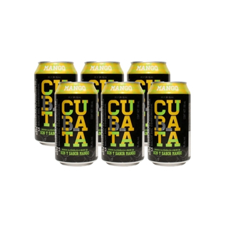 Cubata sabor mango lata 350ml 6 pack